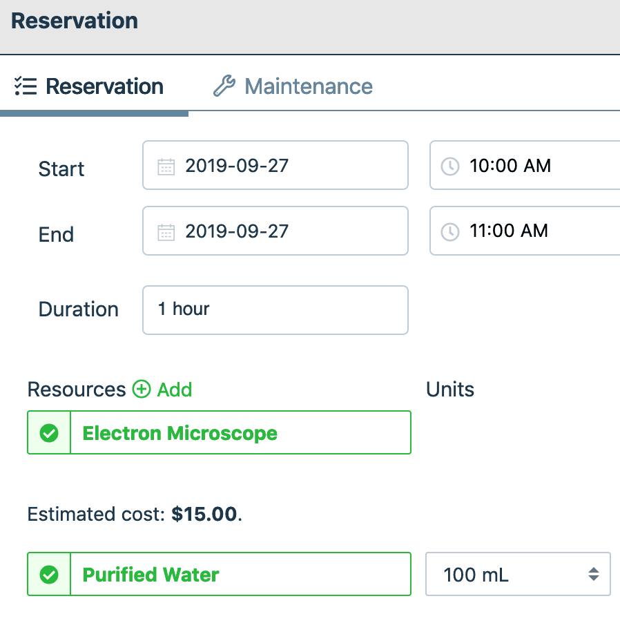 Using an Inventory Resource