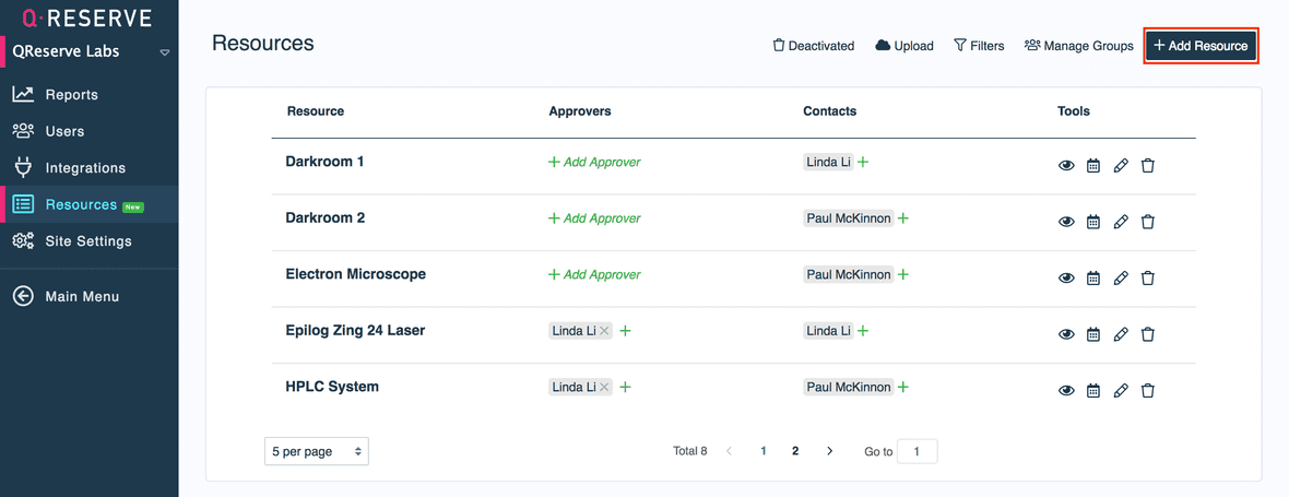 adding a new resource