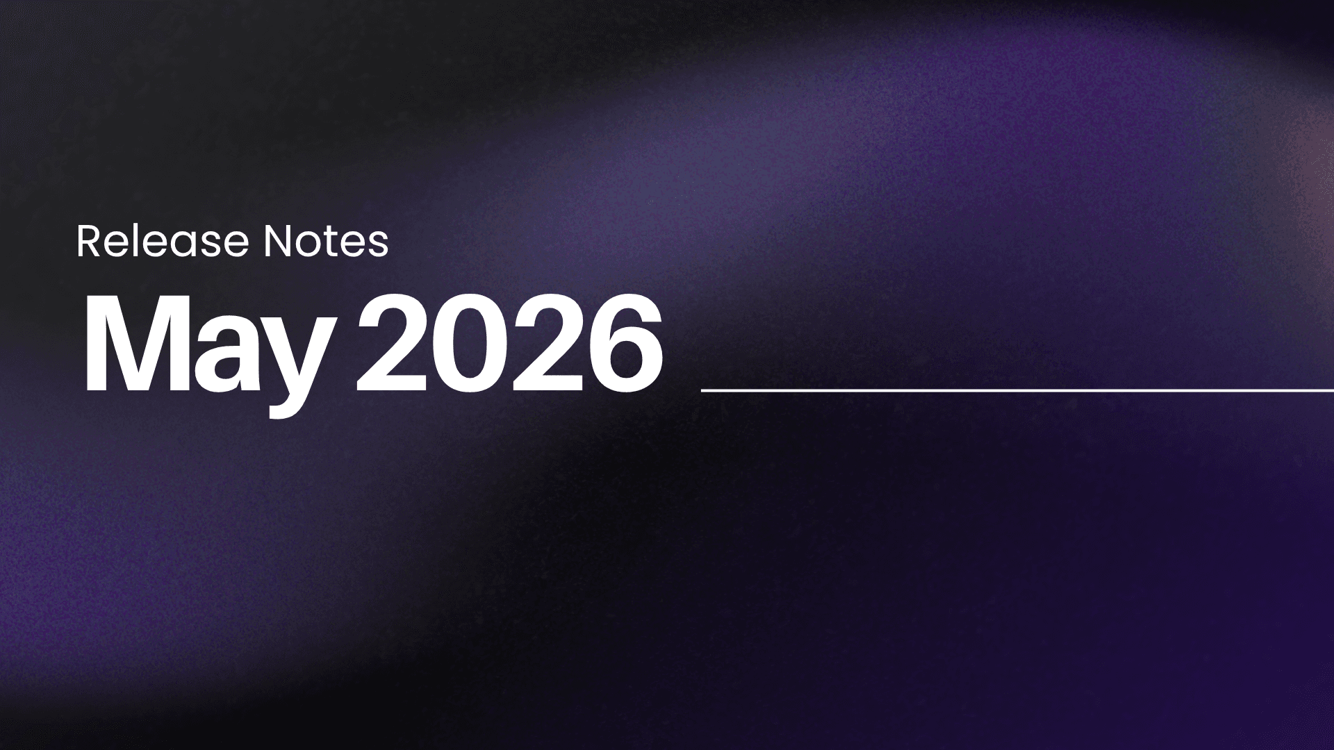 Graphic banner for QReserve software platform Release Notes from May 2026, introducing the latest feature updates, bug fixes, and system optimization tools.