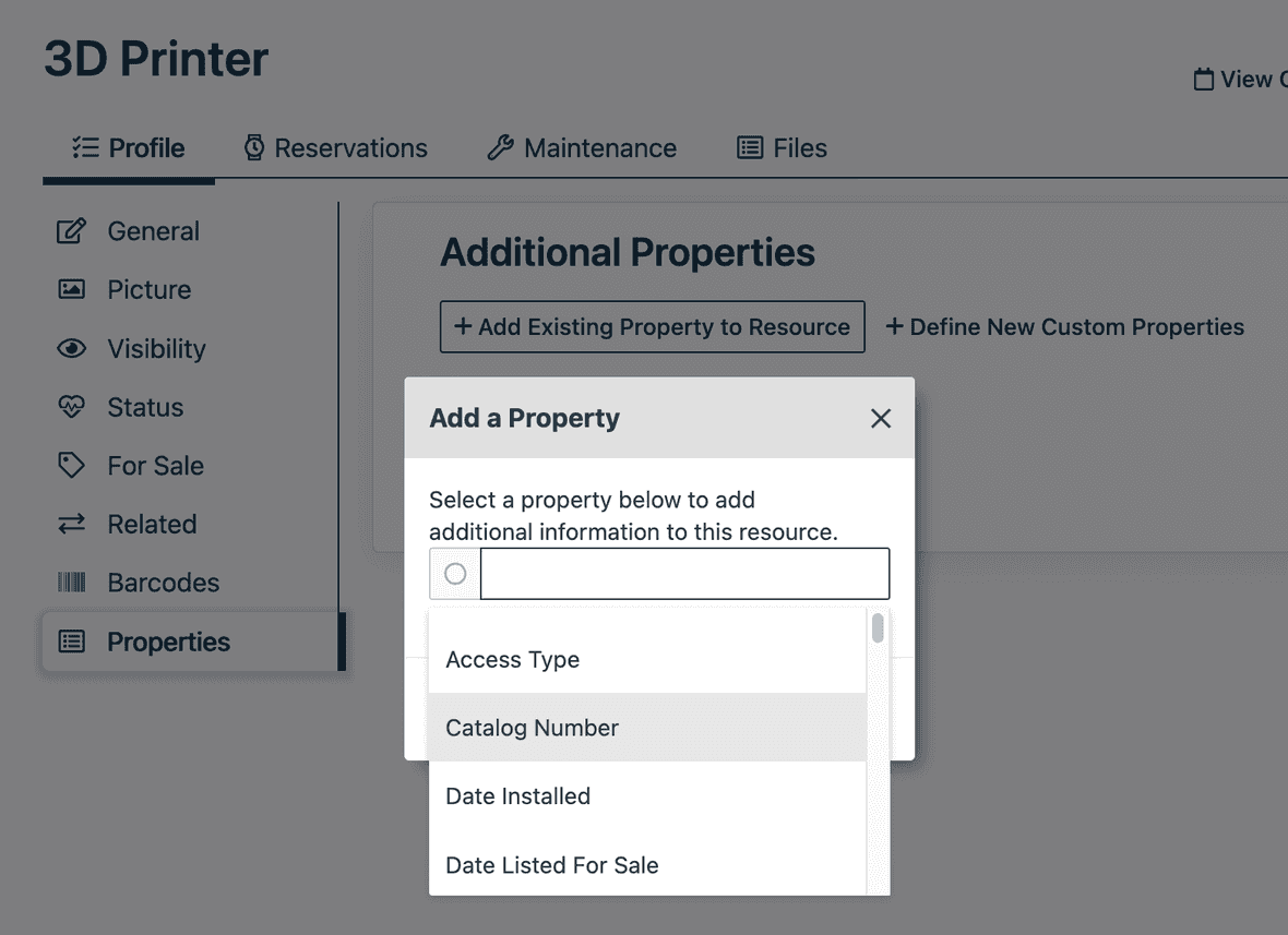 Additional and Custom Properties